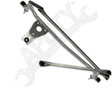 APDTY 713412 Windshield Wiper Transmission Metal Linkage Assembly Fits 01-06