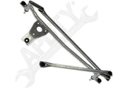 APDTY 713412 Windshield Wiper Transmission Metal Linkage Assembly Fits 01-06