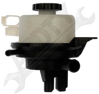 APDTY 714045 Power Steering Fluid Plastic Bottle Reservoir w/ Cap