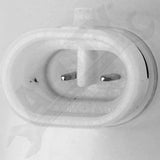 APDTY 714108 Coolant Reservoir Fluid Overflow Plastic Bottle Housing