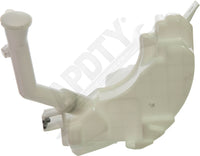 APDTY 714156 Windshield Washer Fluid Reservoir Plastic Bottle Tank W/ Pump, Cap