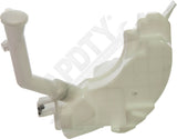 APDTY 714156 Windshield Washer Fluid Reservoir Plastic Bottle Tank W/ Pump, Cap