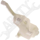 APDTY 714208 Windhield Washer Fluid Reservoir Plastic Bottle W/ Pump