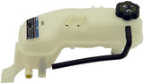 APDTY 714210 Coolant Reservoir Fluid Overflow Bottle Housing With Cap & Hose