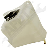 APDTY 714211 Coolant Reservoir Fluid Overflow Plastic Bottle Housing w/ Cap