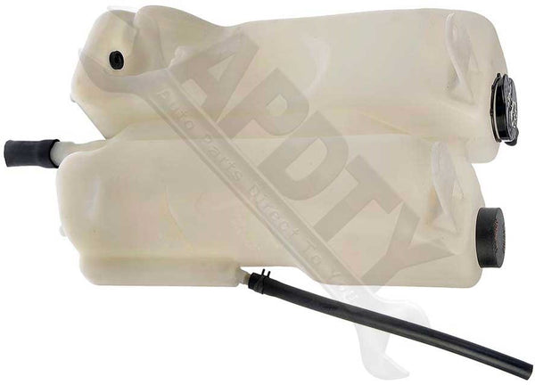 APDTY 714216 Windshield Wiper Washer Fluid Reservoir Bottle Housing w/ Cap