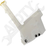 APDTY 714424 Windshield Wiper Washer Fluid Reservoir Bottle Housing w/ Cap