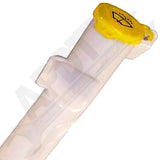 APDTY 714424 Windshield Wiper Washer Fluid Reservoir Bottle Housing w/ Cap