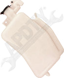 APDTY 714439 Coolant Reservoir Fluid Overflow Plastic Bottle Housing w/ Cap
