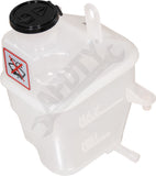APDTY 714441 Coolant Overflow Degas Plastic Bottle