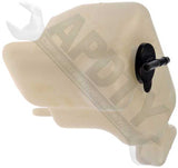 APDTY 714534 Coolant Reservoir Fluid Overflow Plastic Bottle Housing w/ Cap