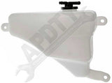 APDTY 714536 Coolant Reservoir Fluid Overflow Plastic Bottle Housing w/ Cap