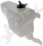 APDTY 714536 Coolant Reservoir Fluid Overflow Plastic Bottle Housing w/ Cap