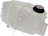 APDTY 7146212 Coolant Reservoir Fluid Overflow Plastic Bottle Housing W/ Cap