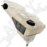 APDTY 7146514 Coolant Reservoir Fluid Overflow Plastic Bottle Housing w/ Cap