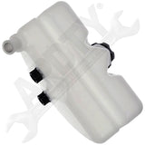 APDTY 7146613 Coolant Reservoir Fluid Overflow Plastic Bottle Housing w/ Cap