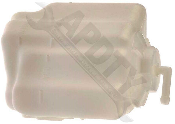 APDTY 714913 Coolant Reservoir Fluid Overflow Plastic Bottle Housing w/ Cap