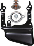 APDTY 726286 Intake Manifold Kit w/Gaskets & Thermostat Improved Aluminum Design