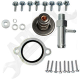 APDTY 726486 Intake Manifold w/ Throttle Body Housing & Metal Coolant Passage