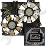 APDTY 731068 Dual Fan Assembly Without Controller