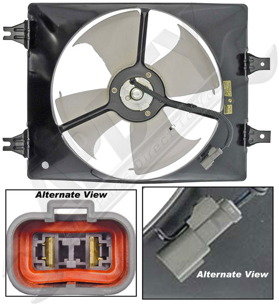 APDTY 731342 Condenser Fan Assembly Without Controller