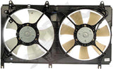 APDTY 731443 Dual Radiator & AC Condenser Cooling Fan Assembly