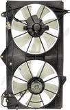 APDTY 731656 Dual Radiator & AC Condenser Cooling Fan Assembly