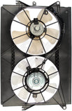 APDTY 731658 Dual Radiator & AC Condenser Cooling Fan Assembly