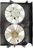APDTY 731658 Dual Radiator & AC Condenser Cooling Fan Assembly