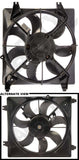 APDTY 731814 Radiator Cooling Fan Assembly, Left