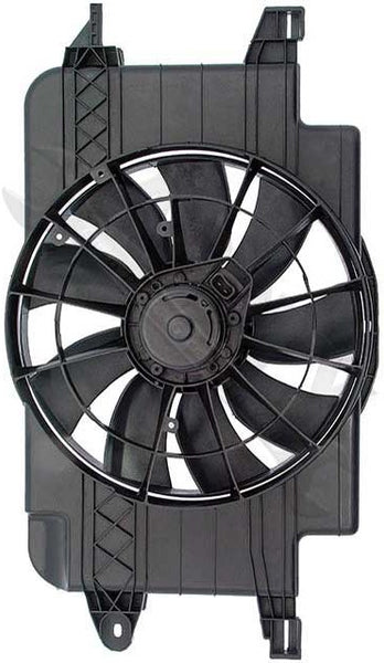 APDTY 731878 Radiator Cooling Fan Assembly, Left