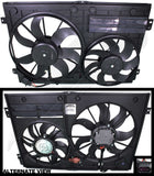 APDTY 731916 Dual Fan Assembly Without Controller