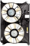 APDTY 731926 Radiator Dual Cooling Fan Assembly Compatible w/ 2008-2014 Tribeca