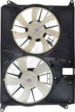 APDTY 731926 Radiator Dual Cooling Fan Assembly Compatible w/ 2008-2014 Tribeca