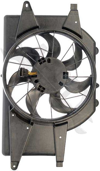 APDTY 732120 Radiator Cooling Fan Assembly, Left