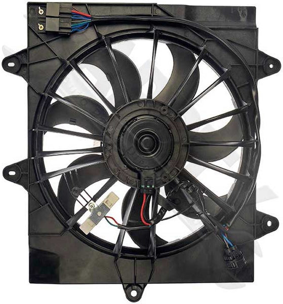 APDTY 732138 Radiator Cooling Fan With Relays