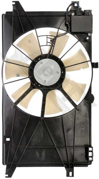 APDTY 732186 Dual Radiator & AC Condenser Cooling Fan Assembly