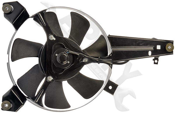 APDTY 732198 Condenser Fan Assembly, Right