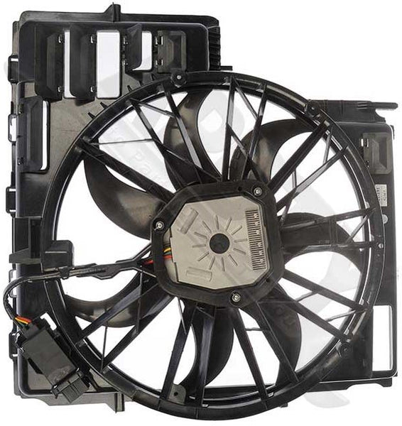 APDTY 732202 Radiator Cooling Fan Assembly, Left