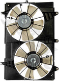 APDTY 732212 Dual Radiator & Condenser Cooling Fan Assembly