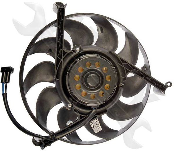 APDTY 732386 Radiator Cooling Fan Assembly, Left