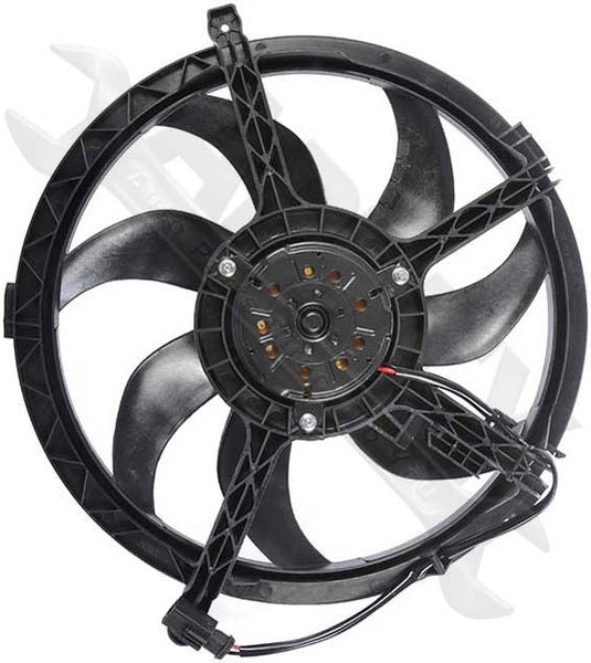 APDTY 732483 Radiator Cooling Fan Assembly, Left