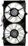 APDTY 732518 Cooling Fan Assembly -Dual Radiator/Condenser Replaces 16361-0H240