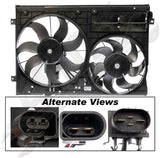 APDTY 731916 Dual Fan Assembly Without Controller