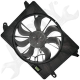 APDTY 732637 Radiator Cooling Fan Assembly (Replaces 68050129AA)