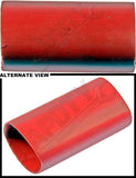 APDTY 735527 2-4/0 Gauge 2 In. X 2 In. Red Pvc Heat Shrink Tubing