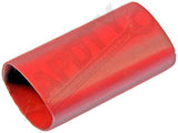 APDTY 735527 2-4/0 Gauge 2 In. X 2 In. Red Pvc Heat Shrink Tubing
