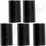 APDTY 735528 2-4/0 Gauge 2 In. X 2 In. Black Pvc Heat Shrink Tubing