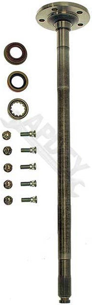 APDTY 741416 Rear Axle Shaft w/Bearing, Seal, & Wheel Studs (Dana 44) Rear Right