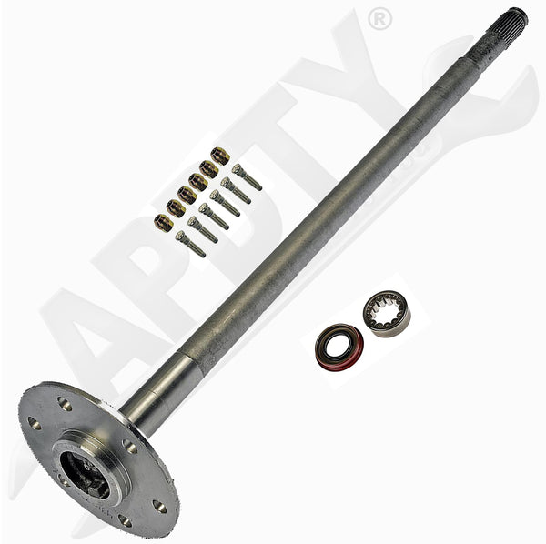APDTY 741436 Rear Axle Shaft Right or Left Side 9.5 Inch Ring Gear